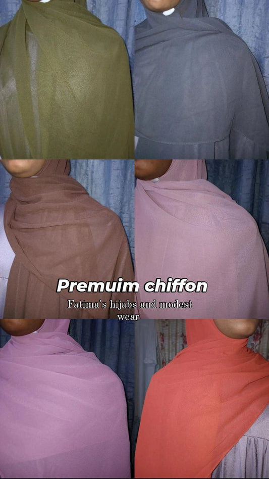 Premium Chiffon scarfs